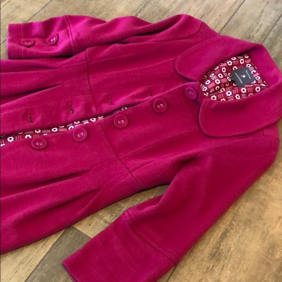 Darling magenta coat Forever 21 - Picture 8 of 8